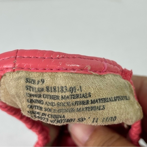 GAP Pink Foldable Ballet Flats Purse Shoes Travel Shoes - Picture 11 of 11